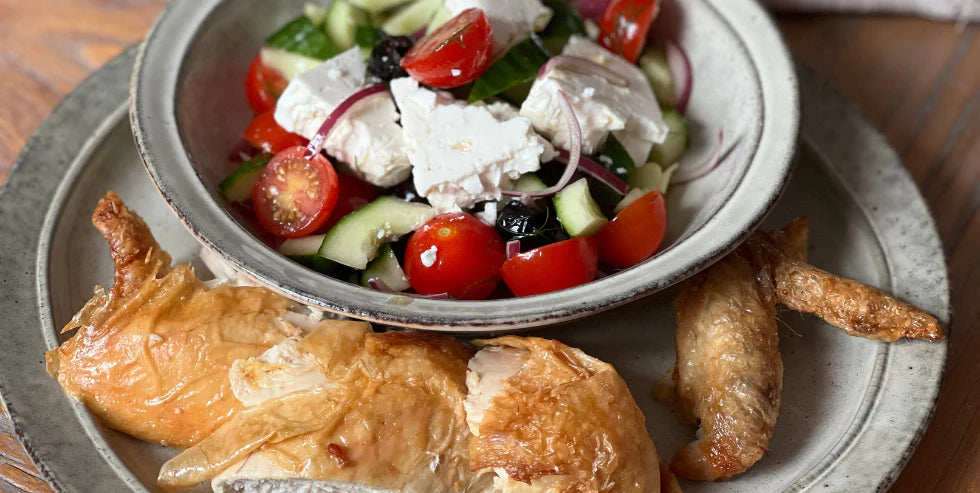 Roast Chicken & Feta Salad