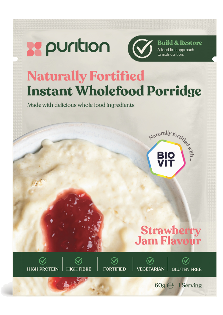 Strawberry Jam Instant Wholefood Porridge