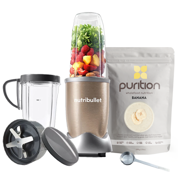 Nutribullet Starter kit + Original Banana 500g bag